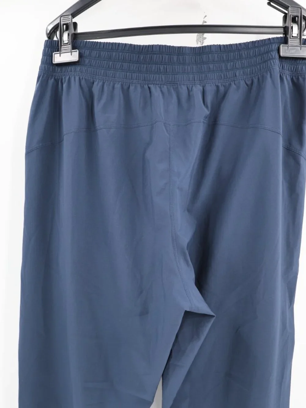 Lululemon Pants Womens 10 Wanderer Cropped Elastic Waist High Rise Casual Blue